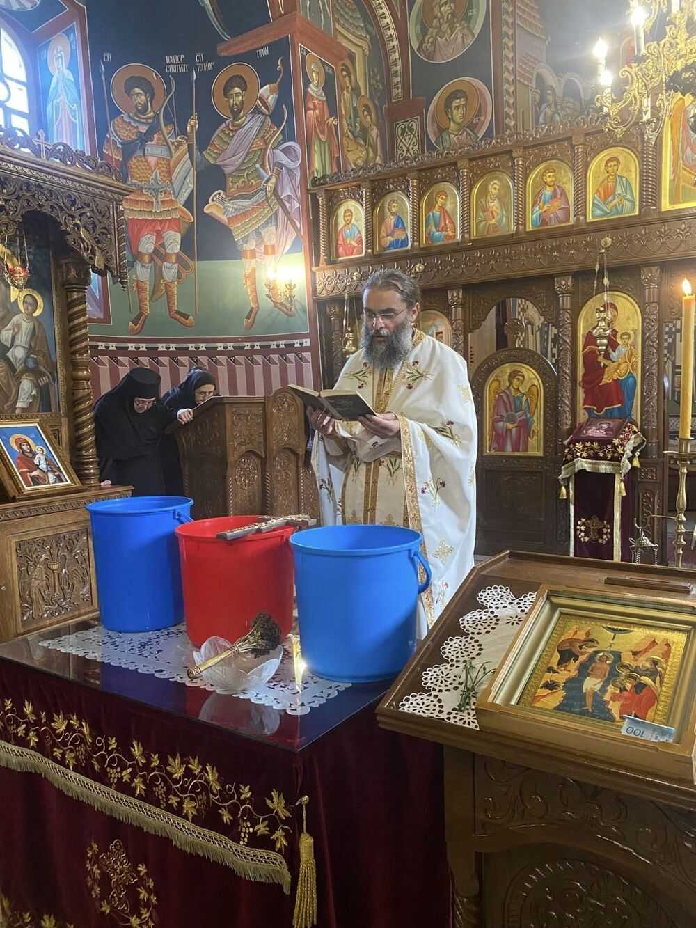 Богојављење у манастиру Рајиновац 2023