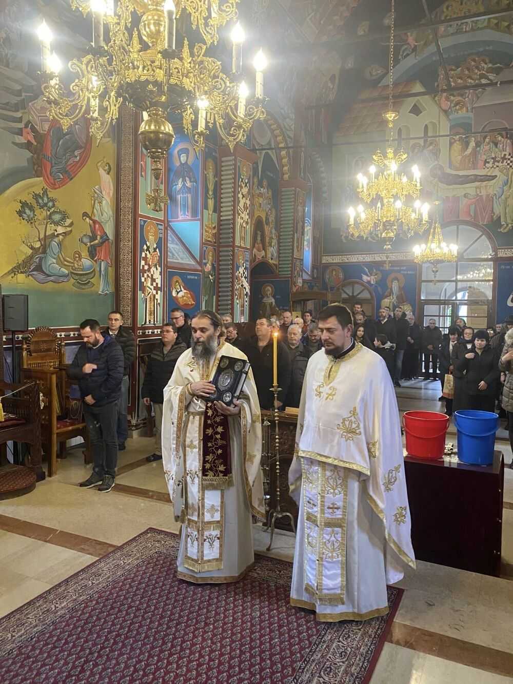 Богојављење у манастиру Рајиновац 2023